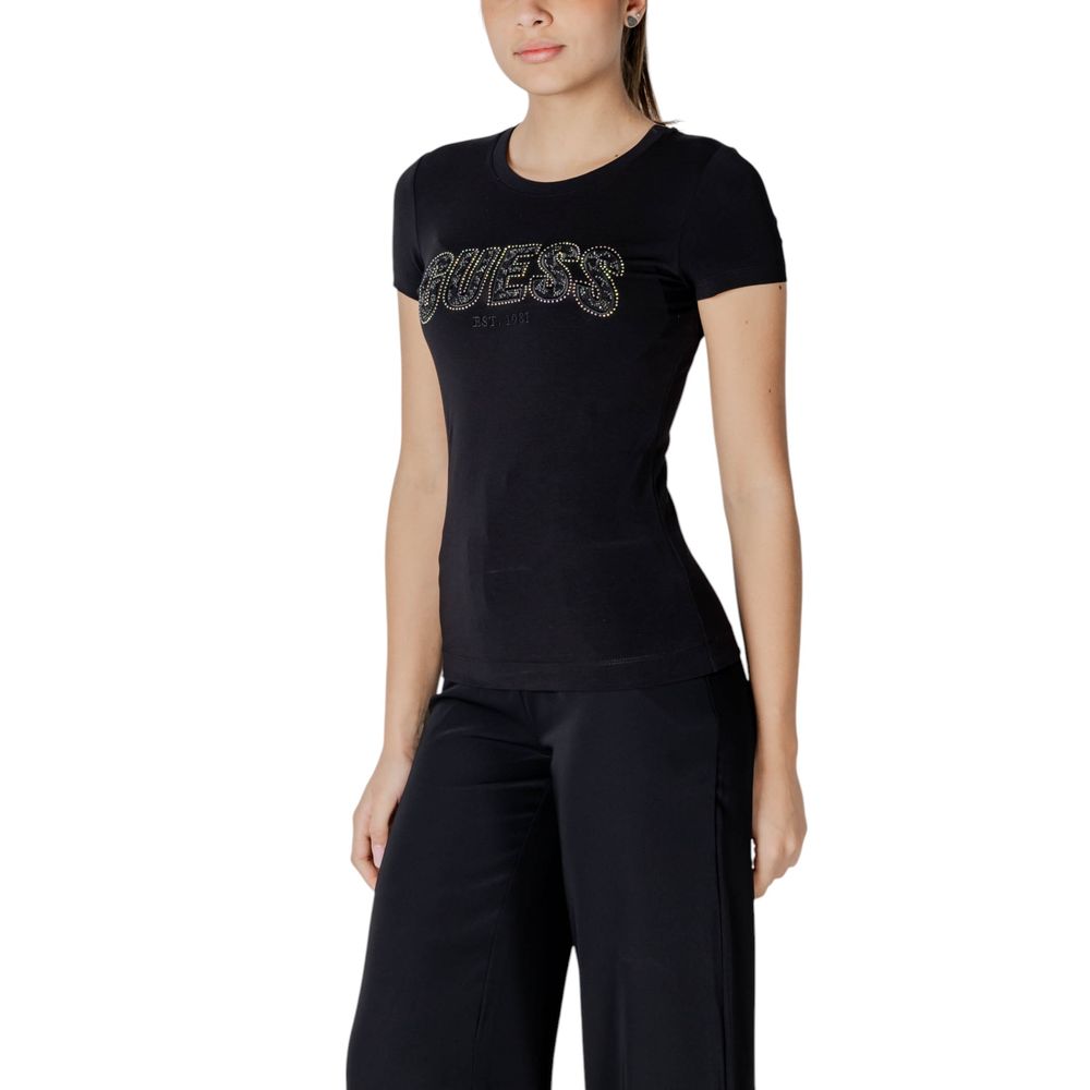 Black Cotton T-Shirt