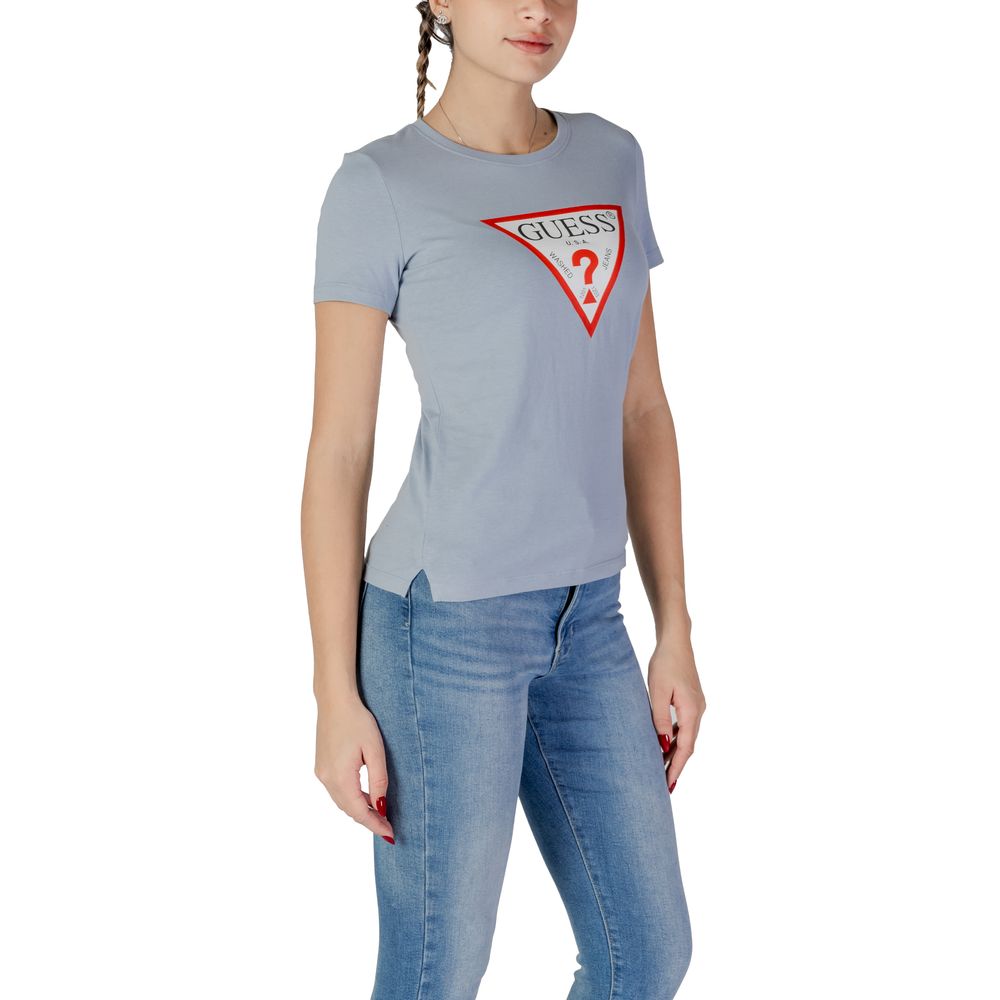 Blue Cotton T-Shirt