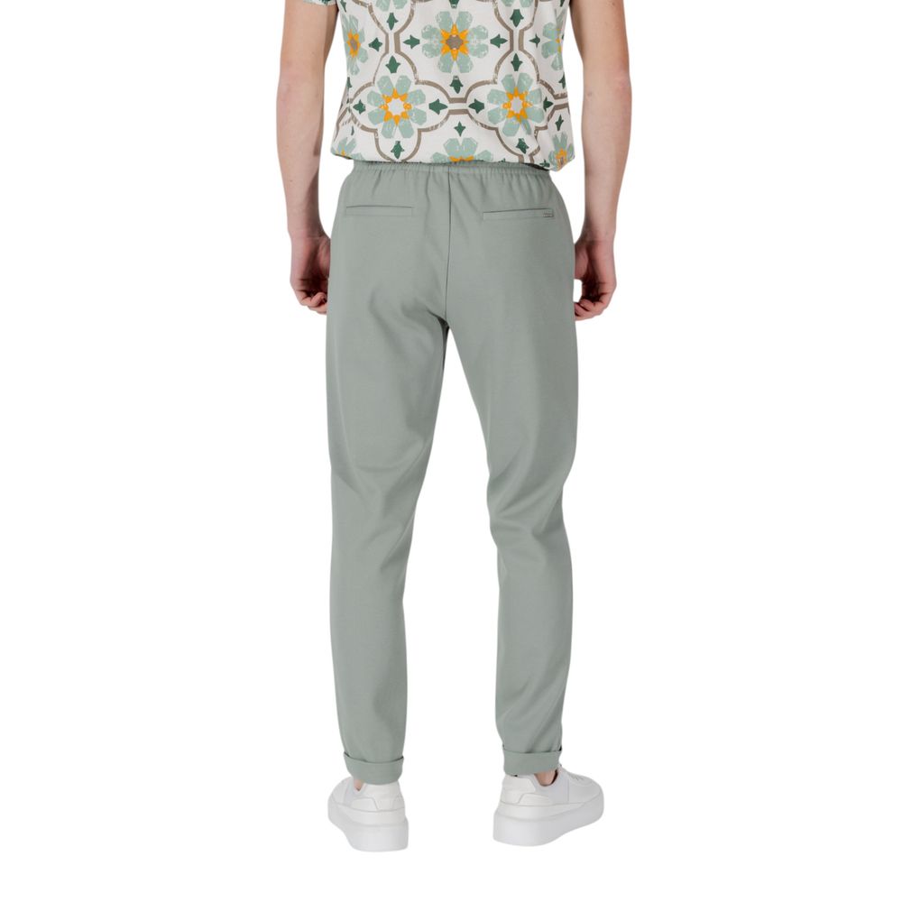 Bicolor Polyester Joggers (Workout Pants)