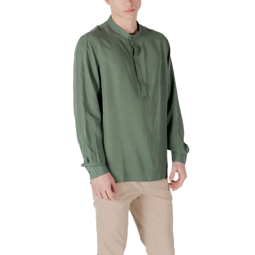 Green Lyocell Shirt