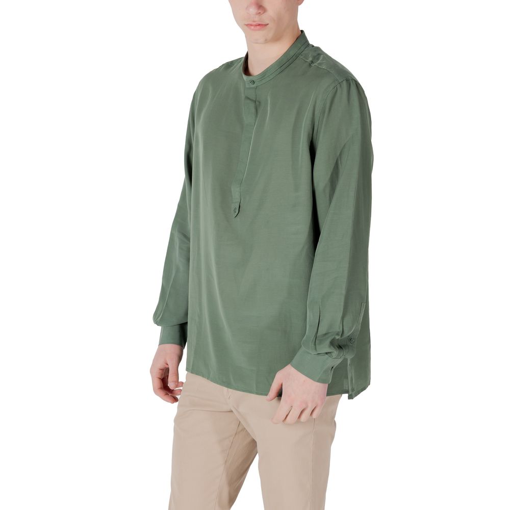 Green Lyocell Shirt