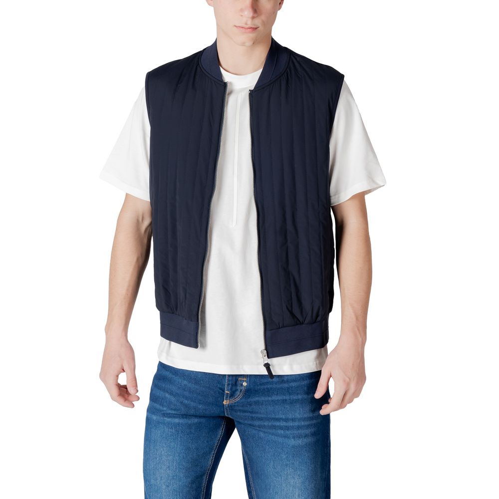 Blue Cotton Bomber