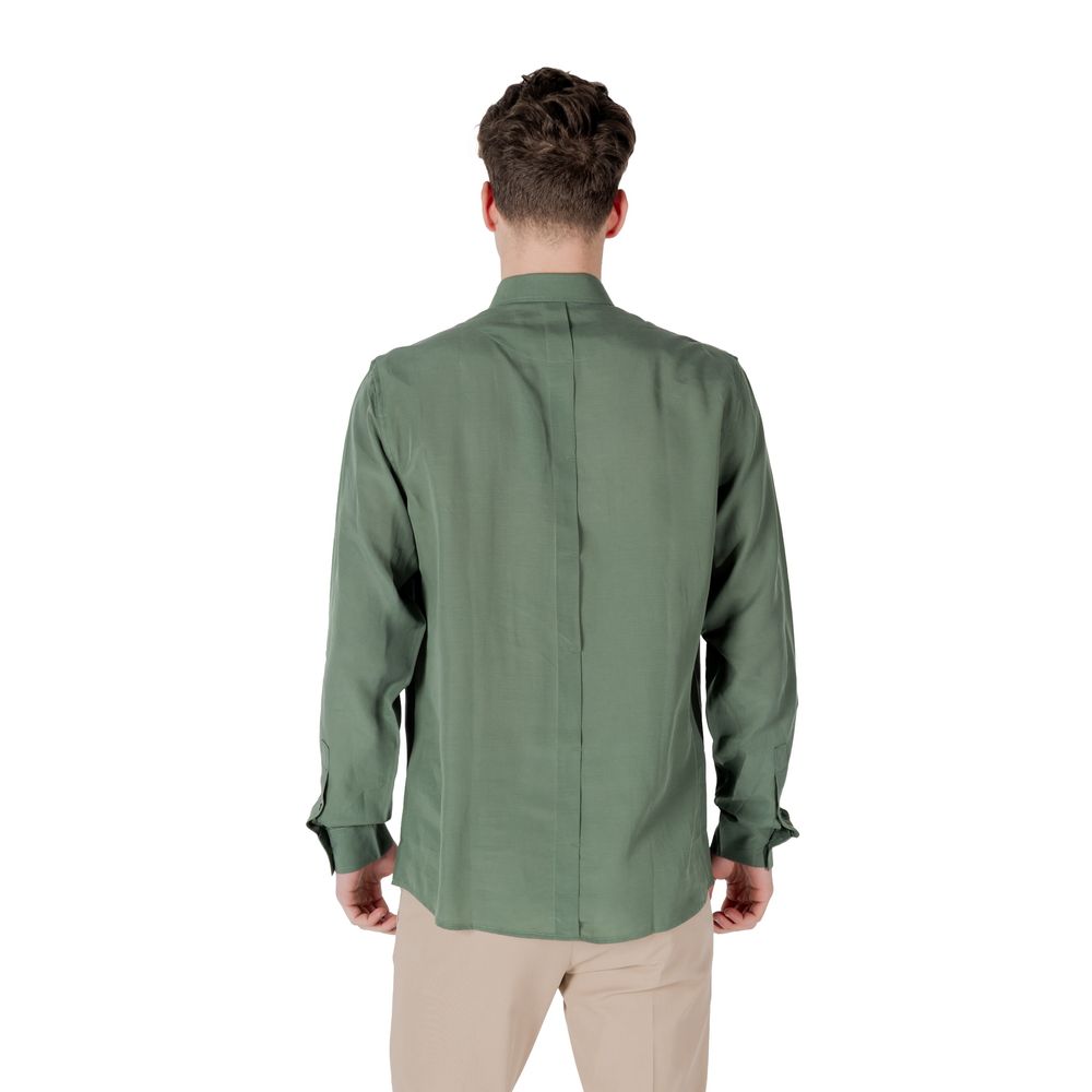Green Lyocell Shirt