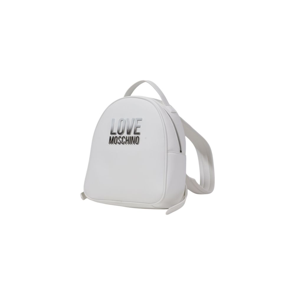 White Polyethylene Backpack