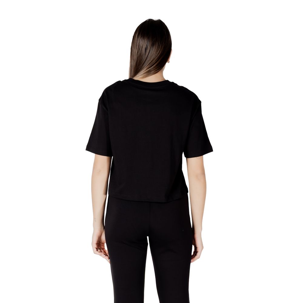 Black Cotton T-Shirt