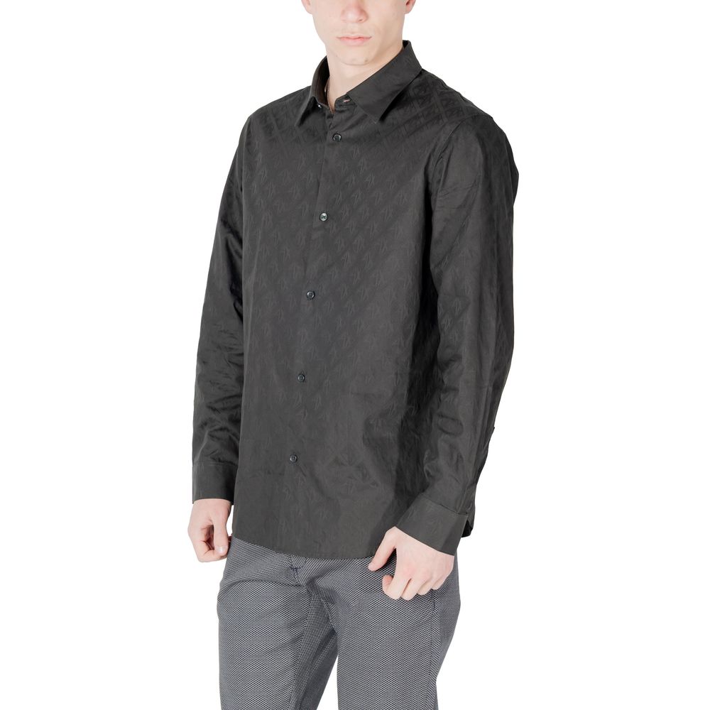 Black Cotton Shirt