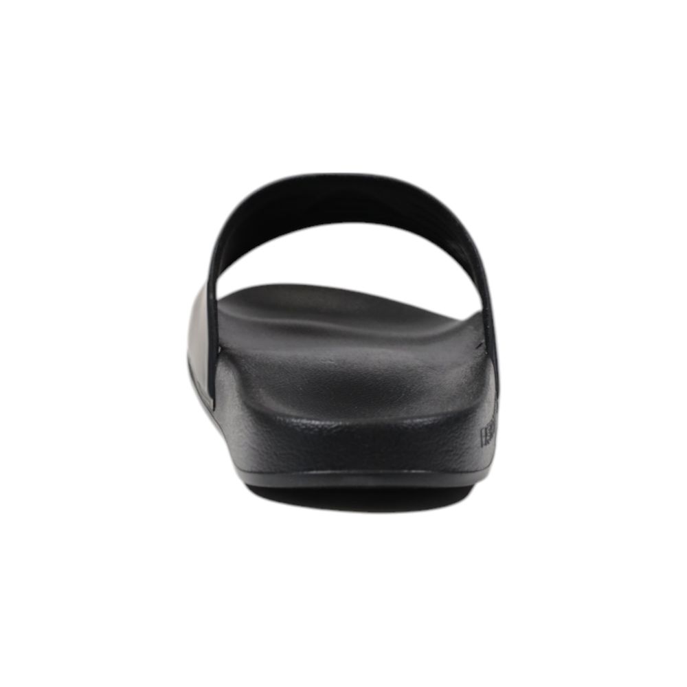 Black And White Pvc Slippers