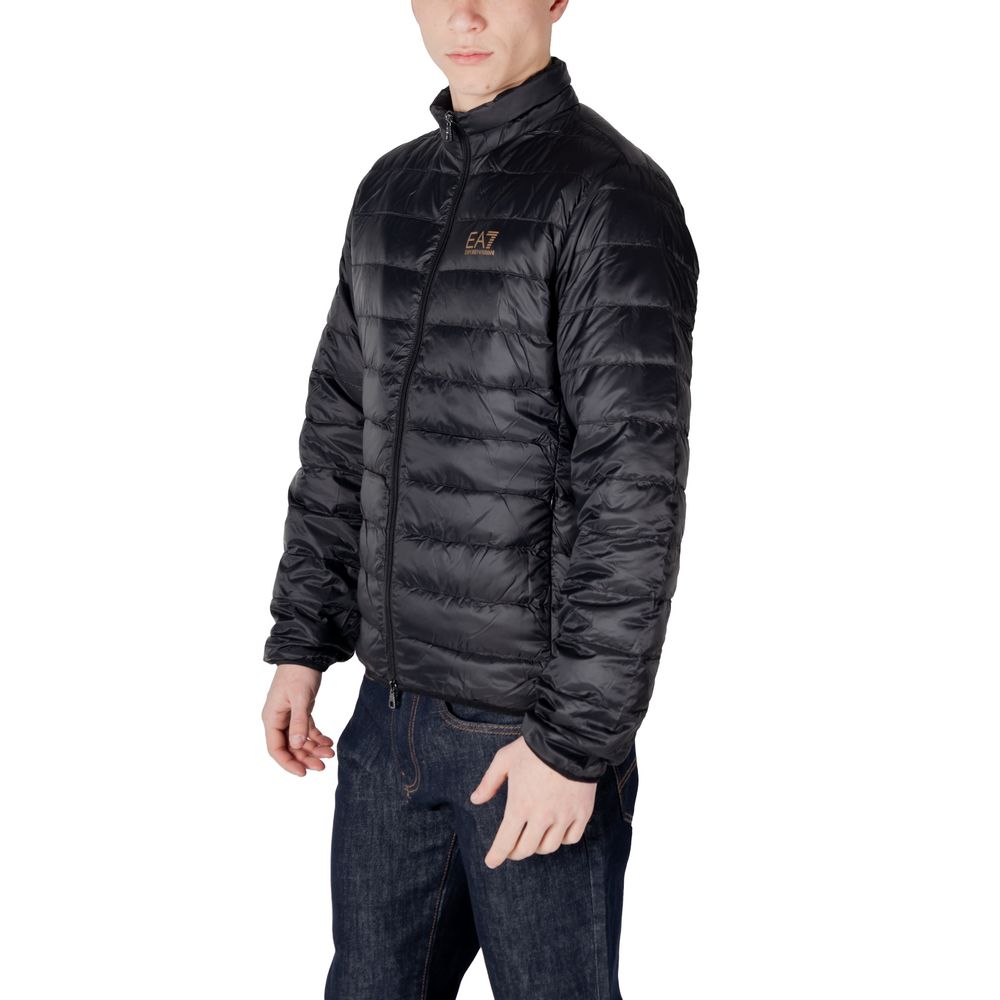 Black Polyamide Jackets & Coat