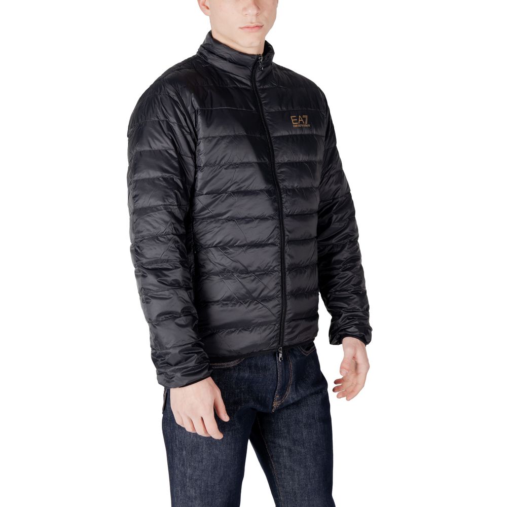 Black Polyamide Jackets & Coat