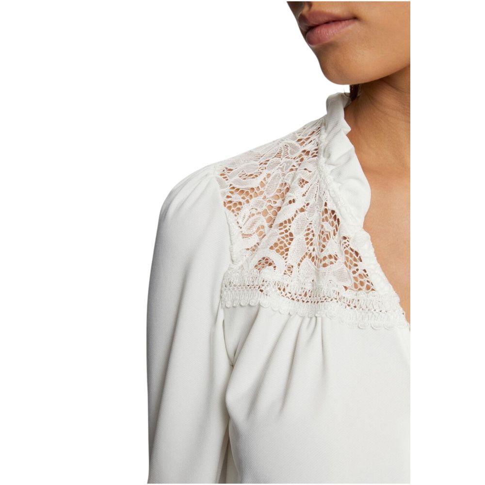 White Polyester Shirt