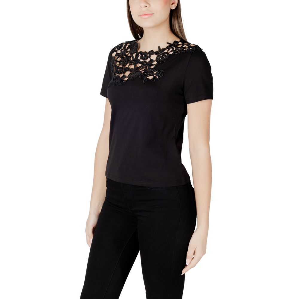 Black Cotton T-Shirt
