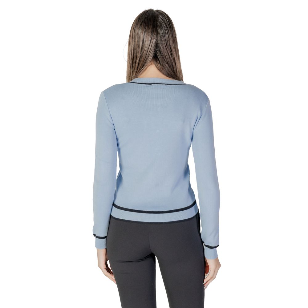 Blue Viscose Sweatshirt
