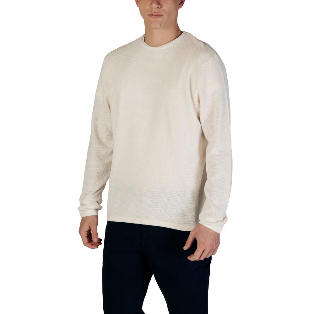 White Cotton Sweatshirt