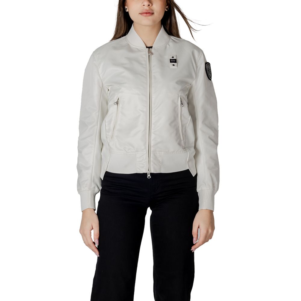 White Polyamide Jackets & Coat