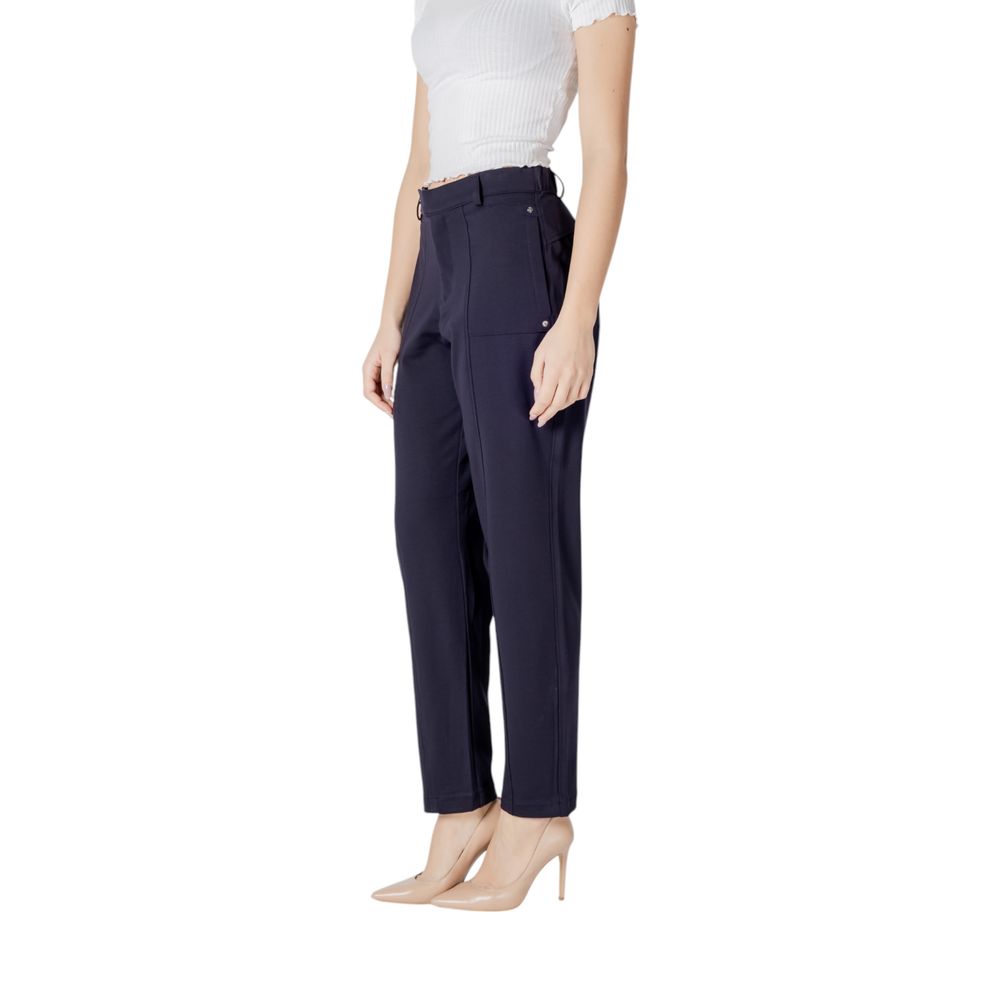 Blue Viscose Pant