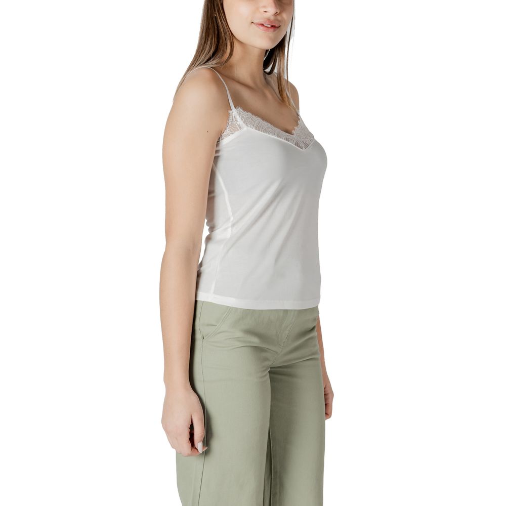 White Modal Tank Top