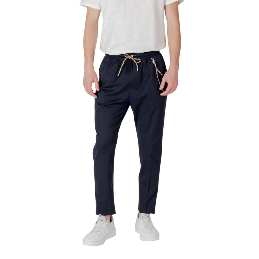 Blue Cotton Pant