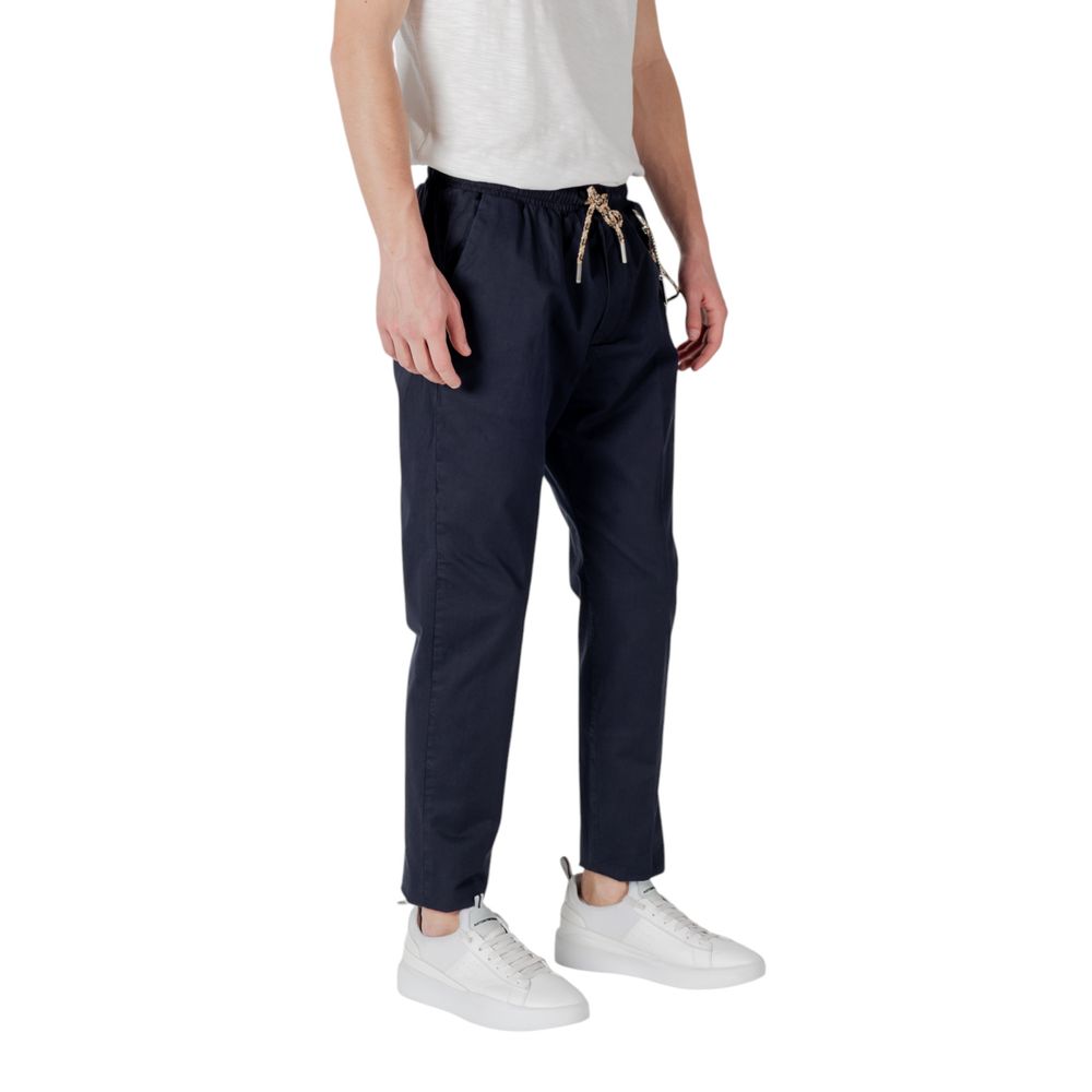 Blue Cotton Pant