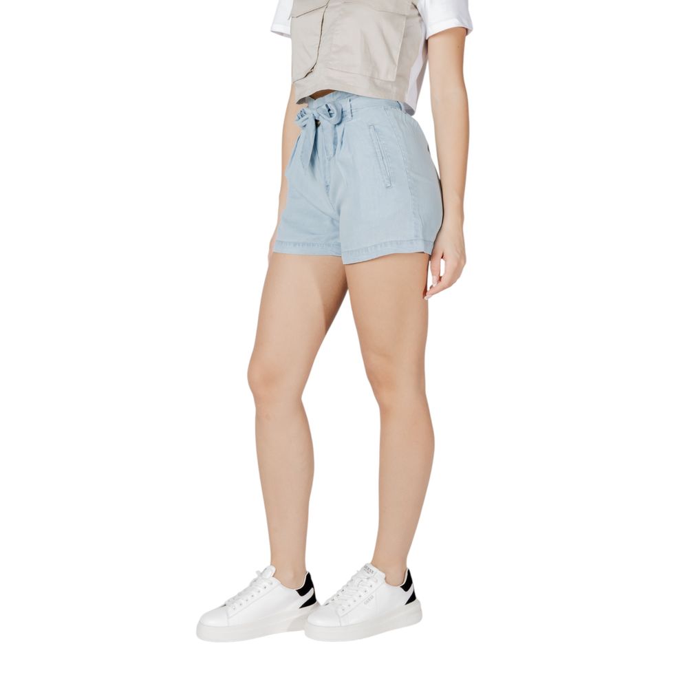 Light Blue Lyocell Short