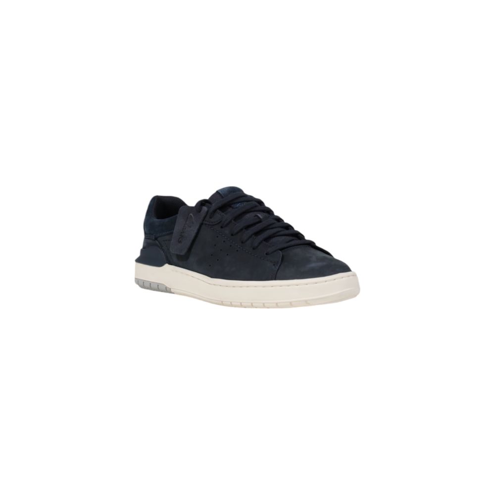Blue Nubuc Leather Sneaker