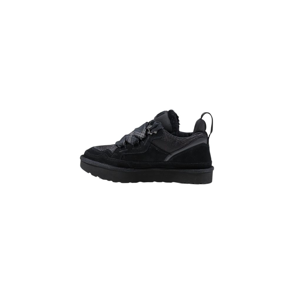 Black Polyester Sneaker