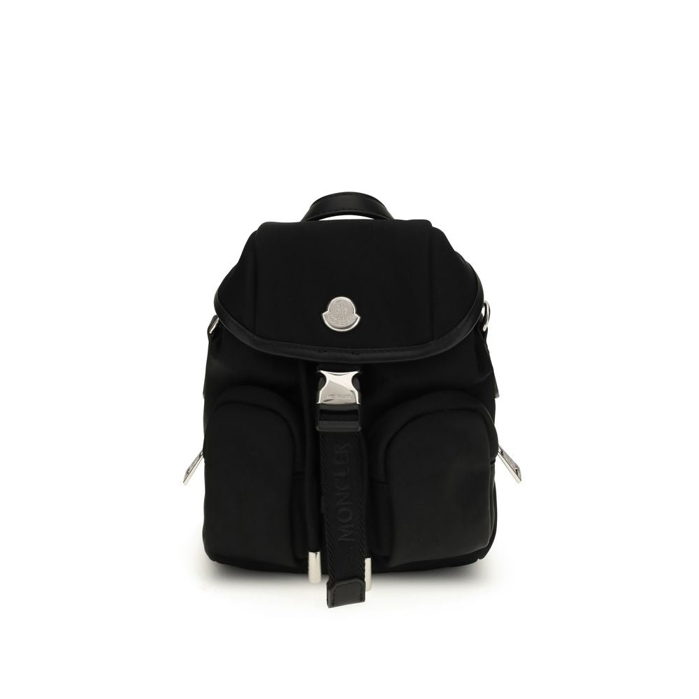 Black Leather Backpack