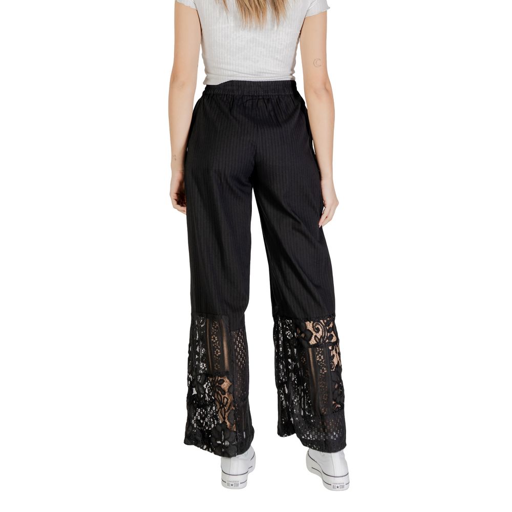 Black Cotton Pant