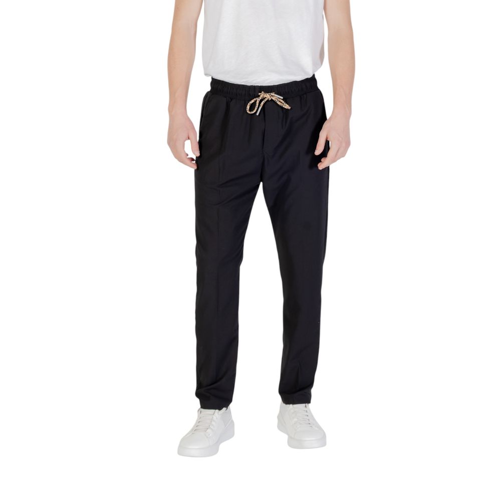 Black Polyester Pant