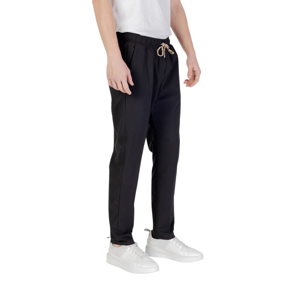 Black Polyester Pant