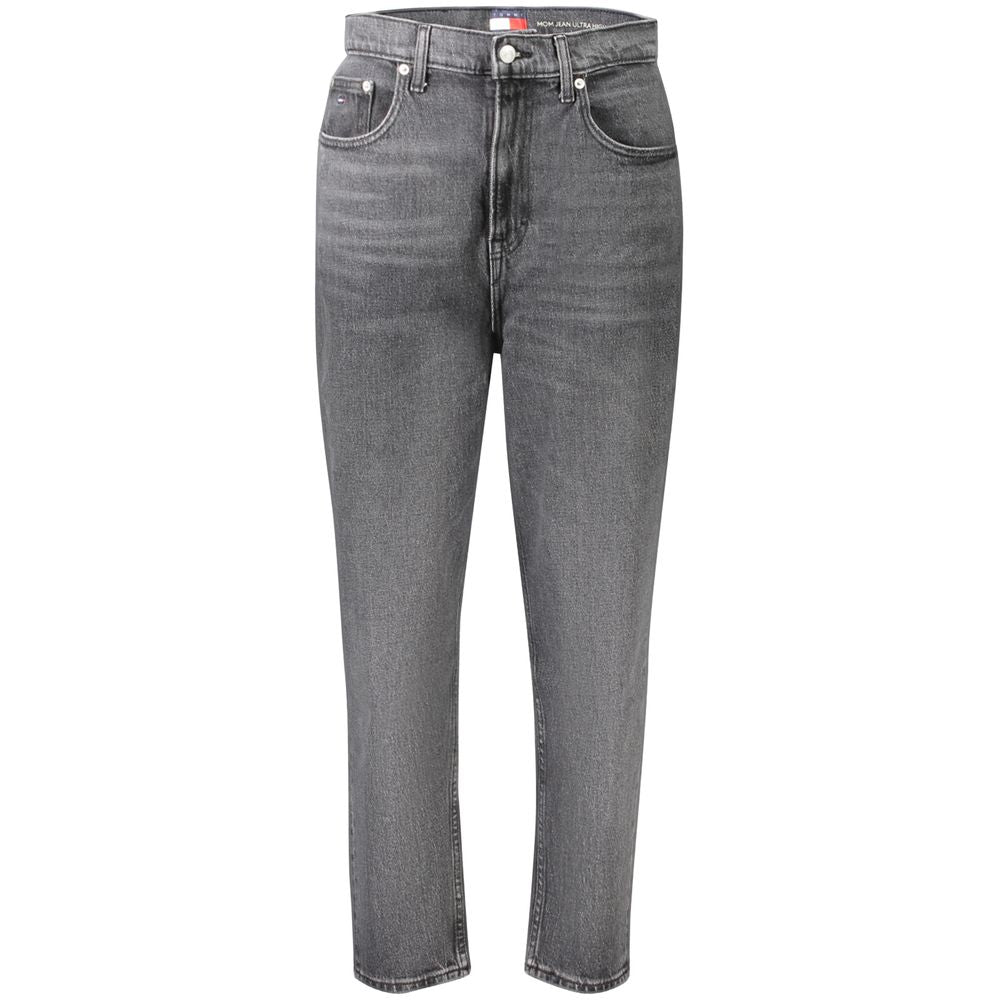 Black Cotton Women Jeans