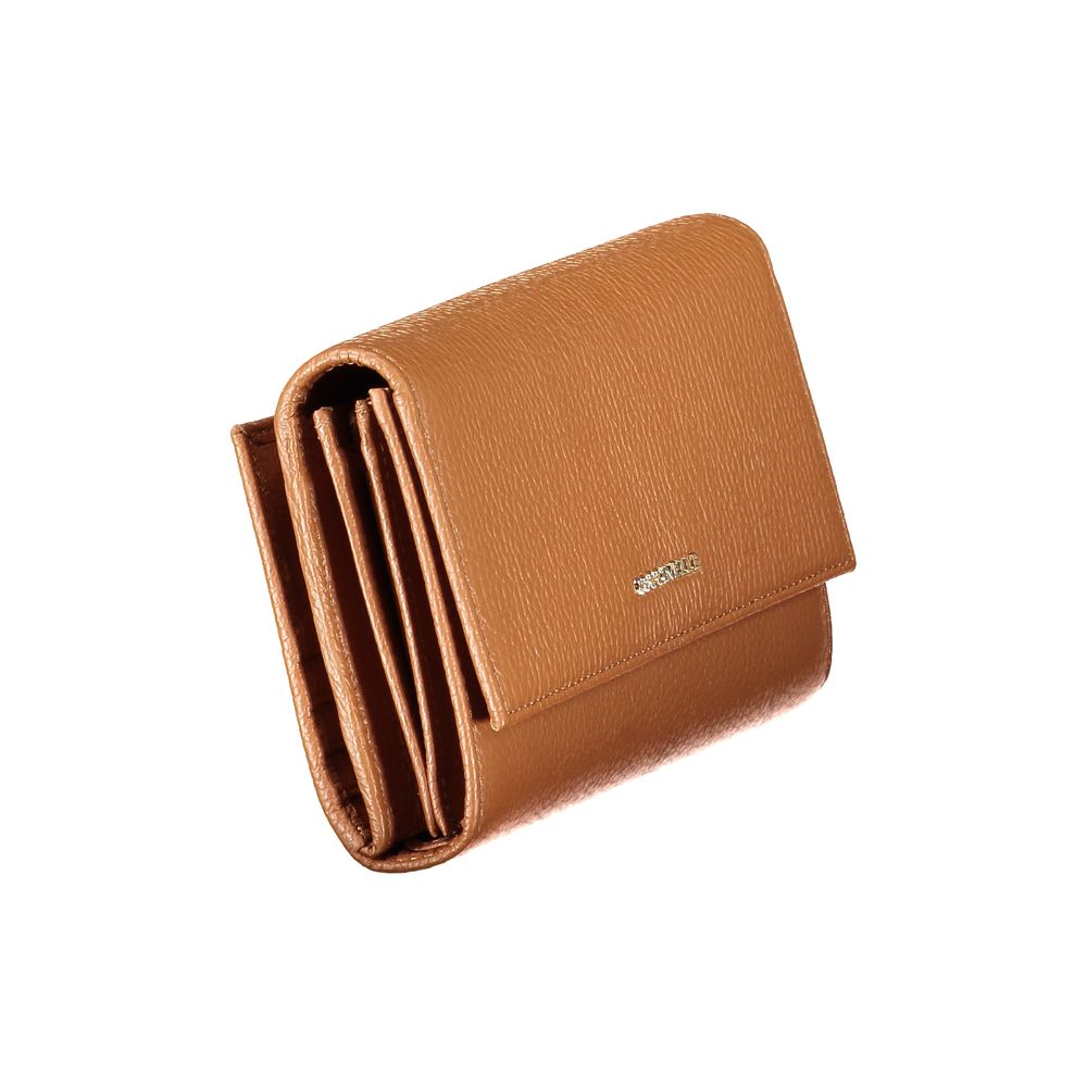 Brown Leather Women Wallet