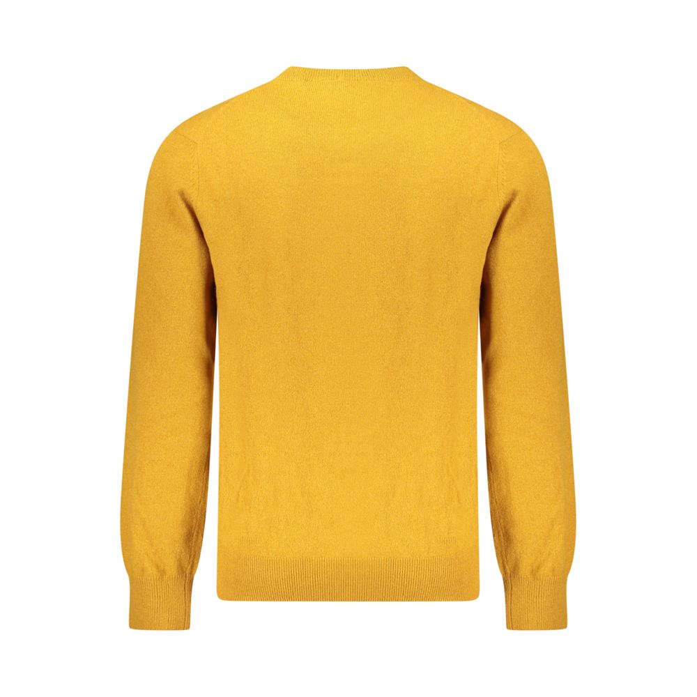 Brown Wool Men Sweater