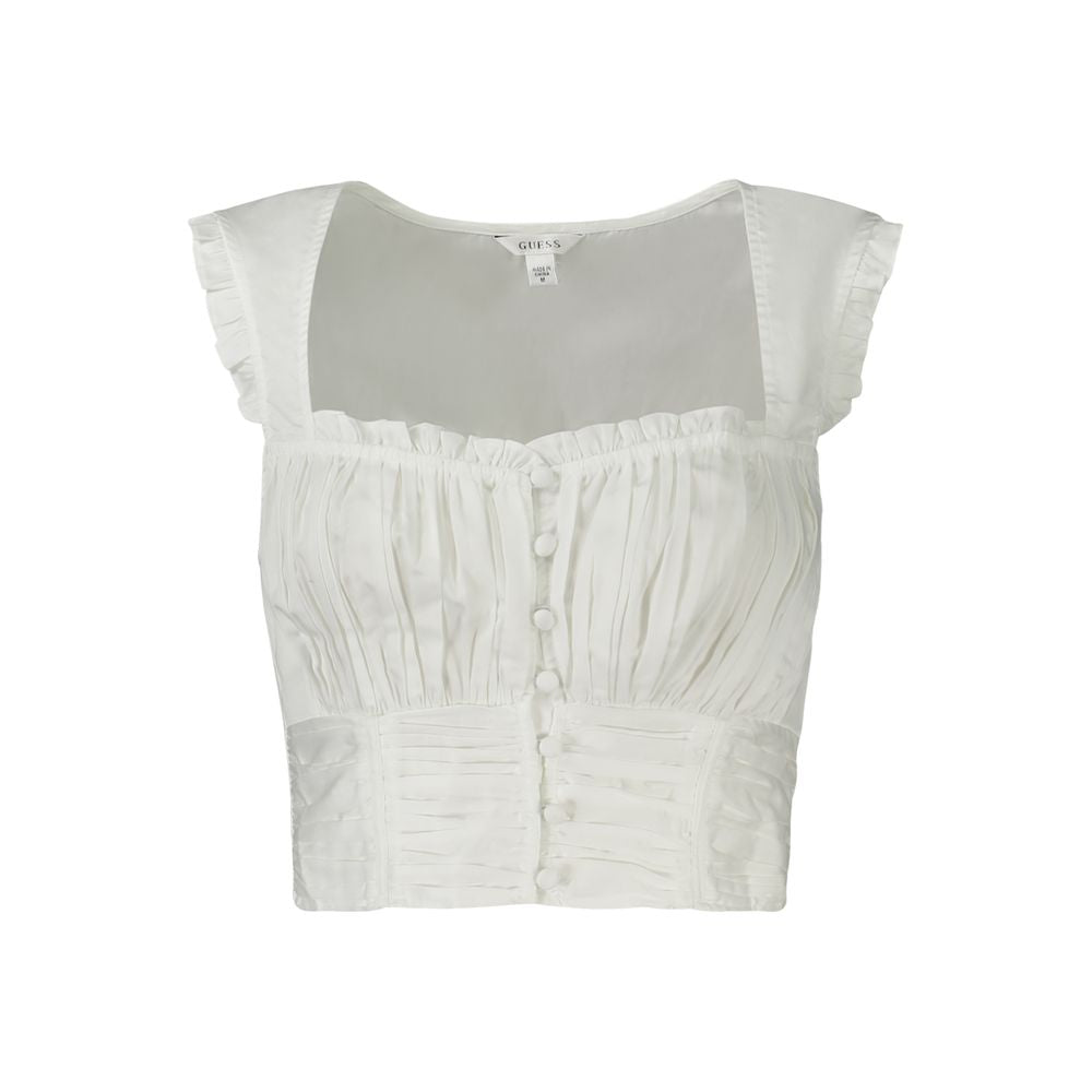 Bianco Cotton Women Shirt