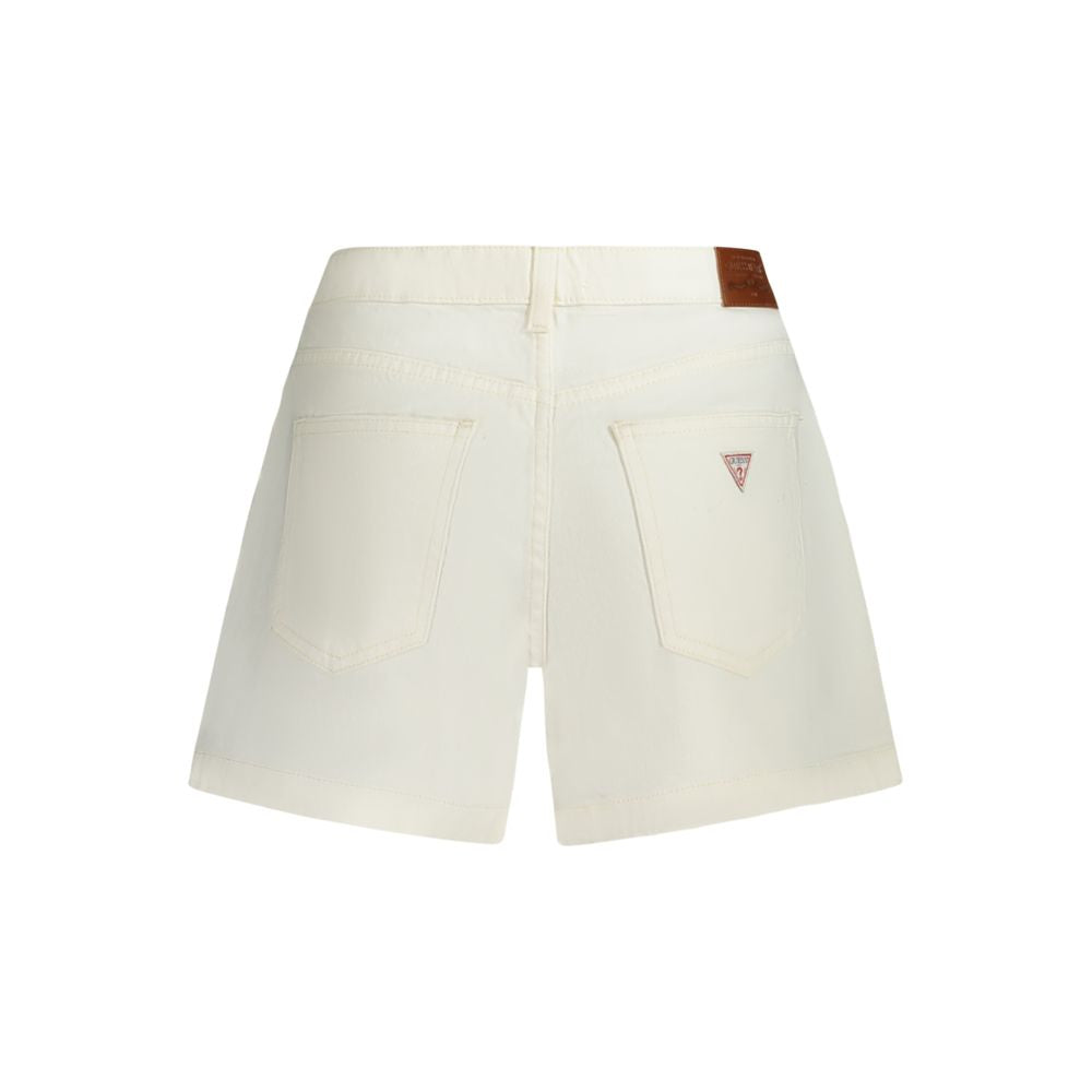 White Cotton Short