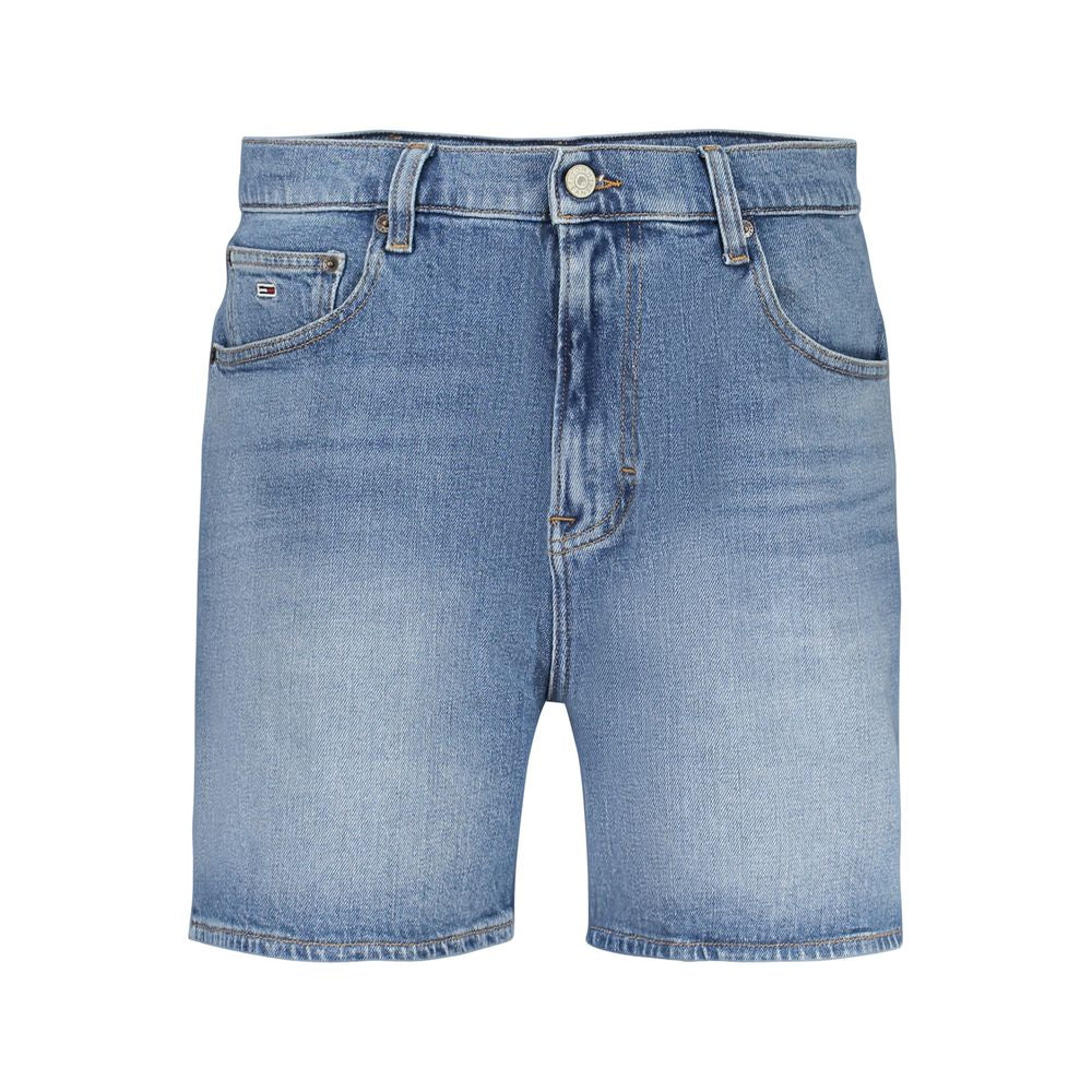 Blue Cotton Short