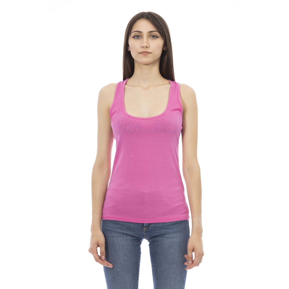 Multicolor Viscose Tank Top