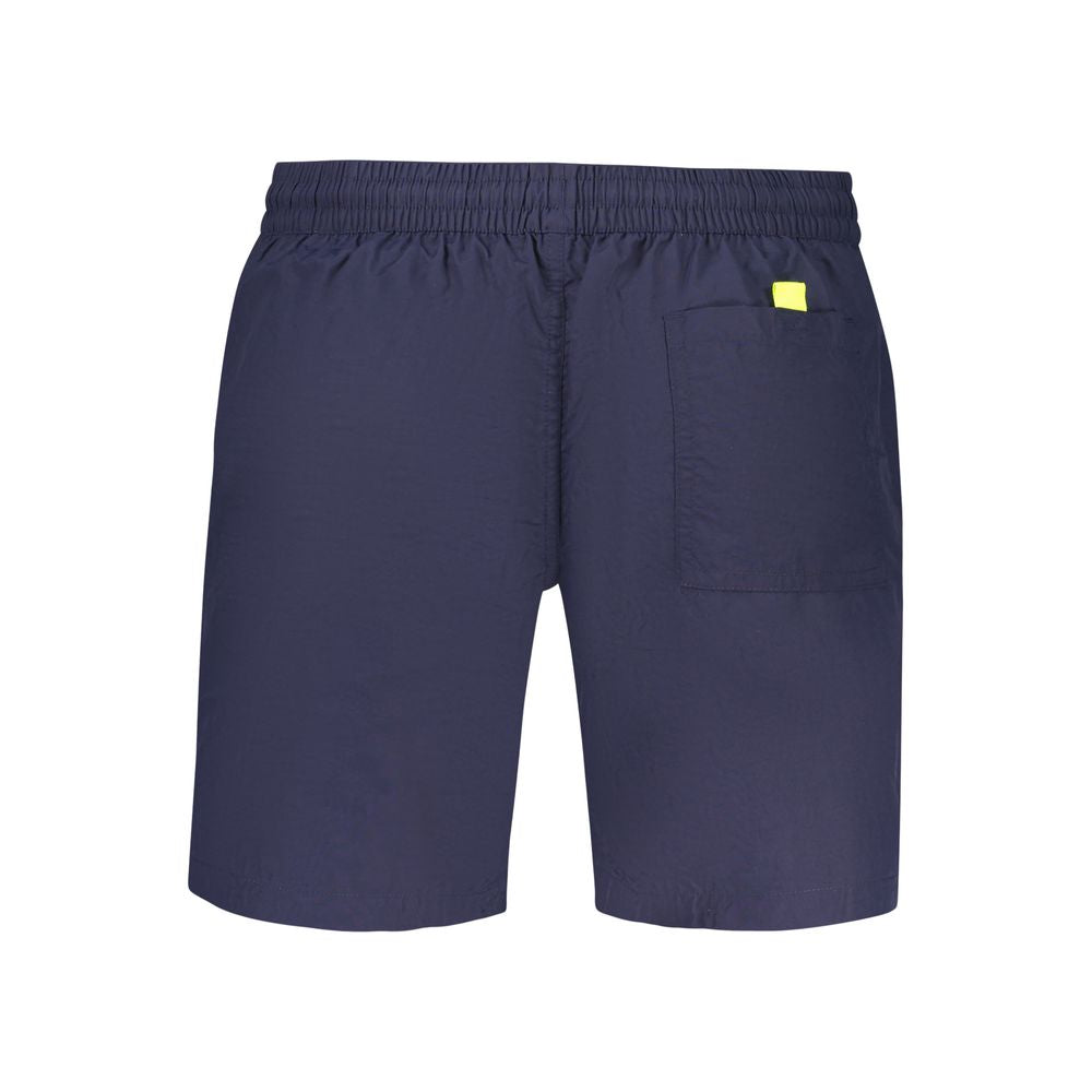 Blu Poliammide Men's Swim Boxer