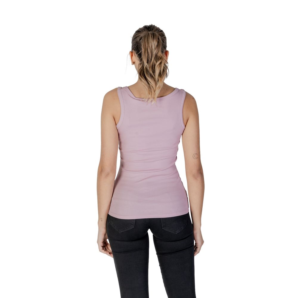 Purple Cotton Tank Top
