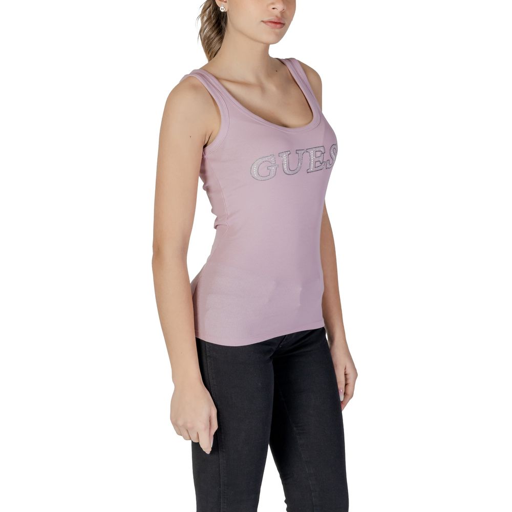 Purple Cotton Tank Top
