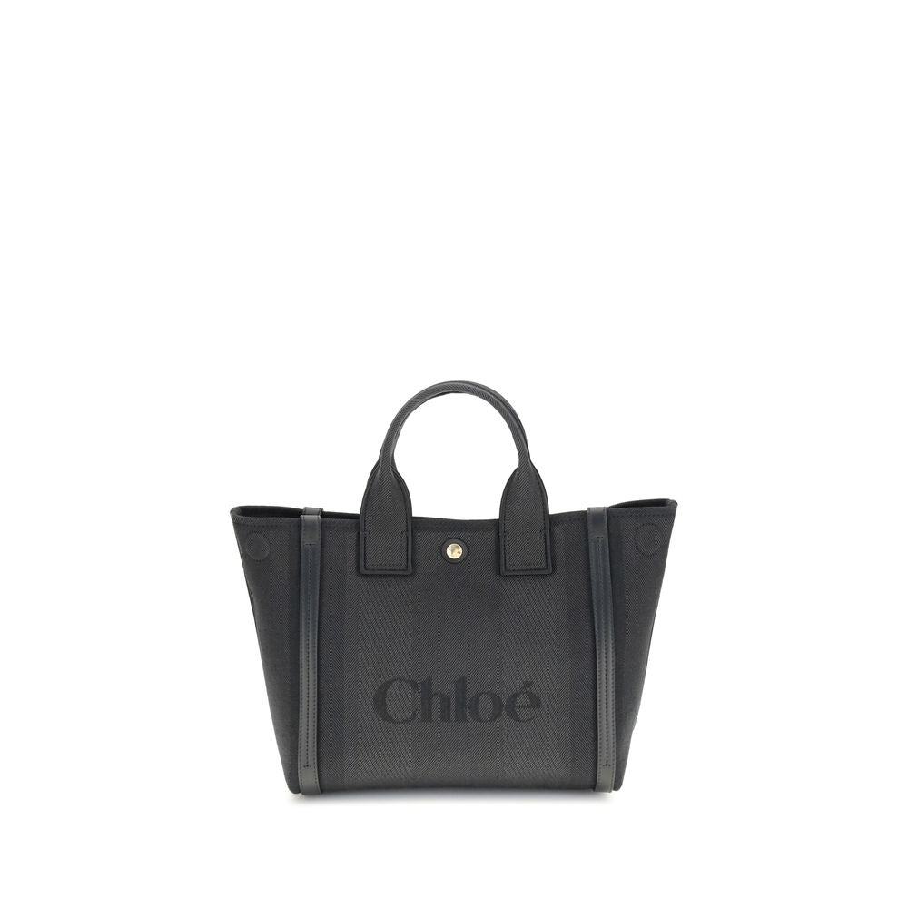 Black Cotton Shoulder Bag