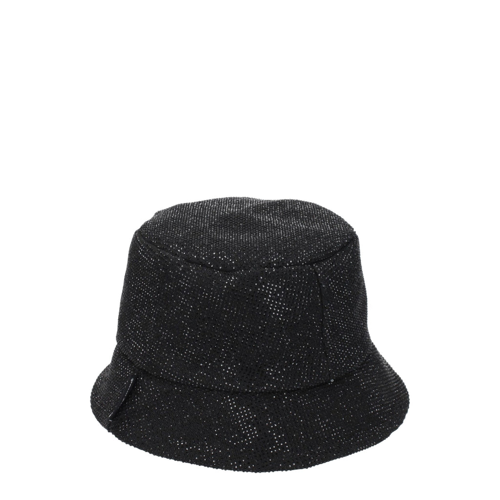 Black Cotton Bucket Hat