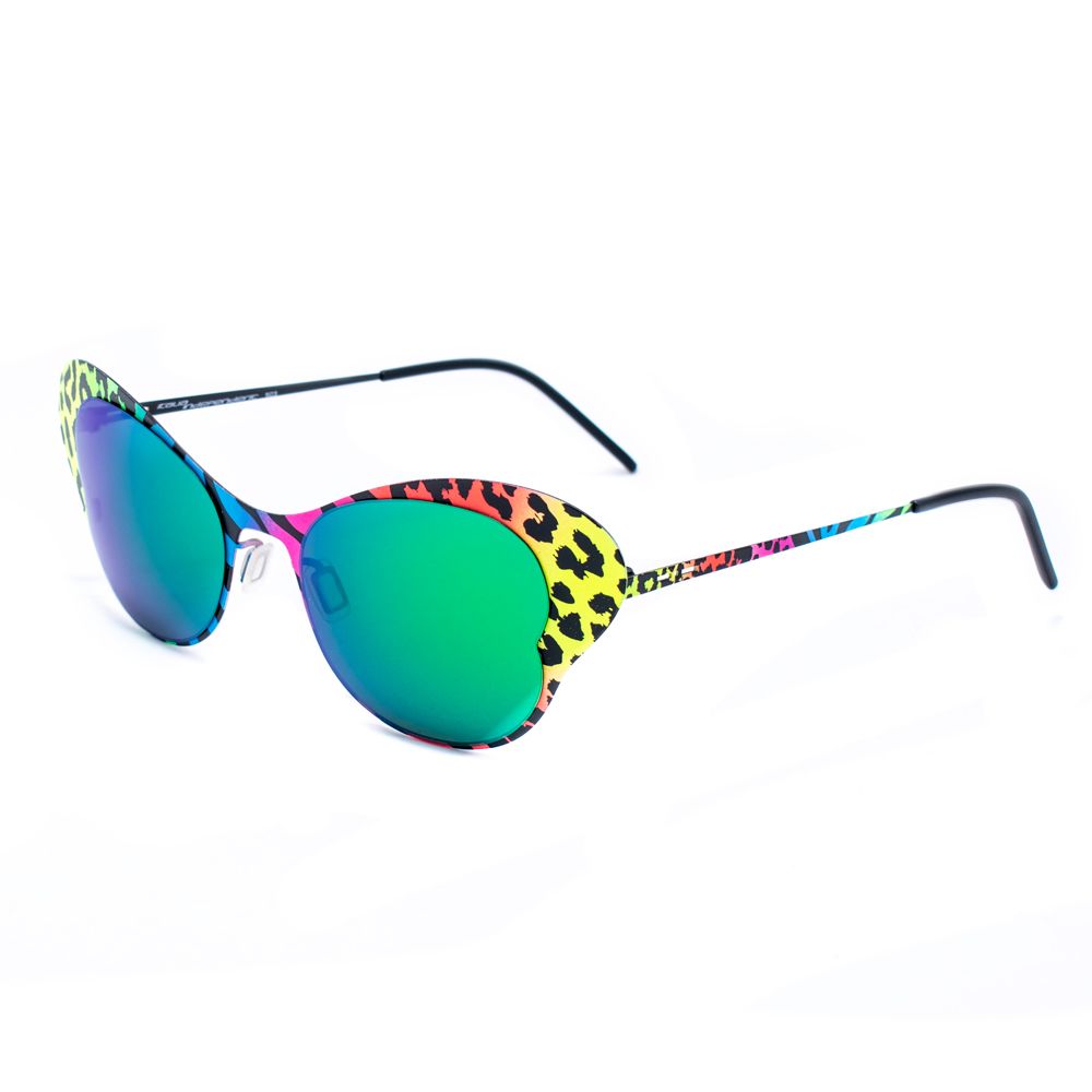 Multicolor Metal Sunglasses