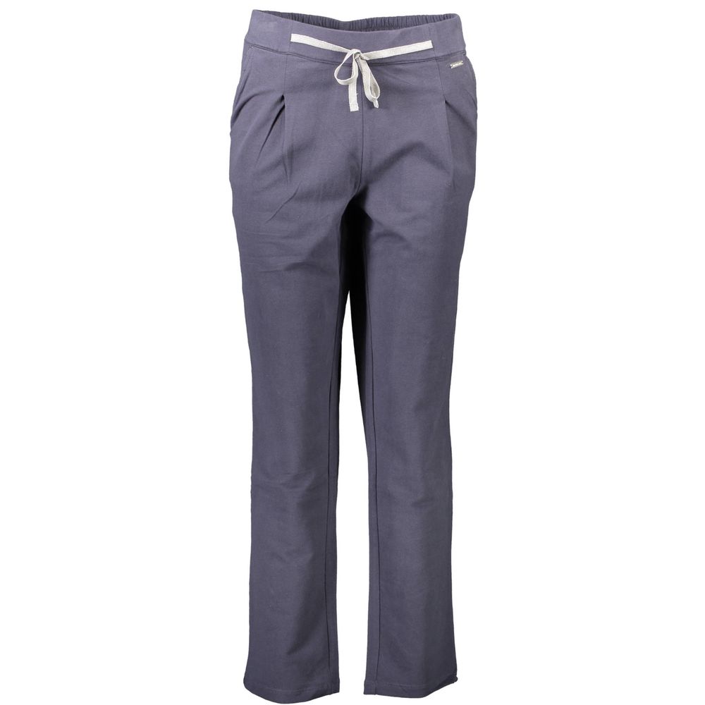Blue Cotton Pant
