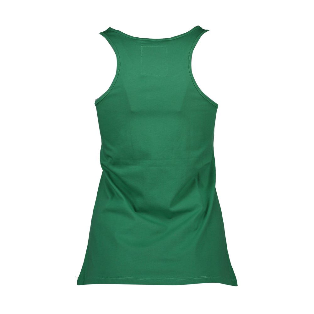 Green Cotton Tank Top