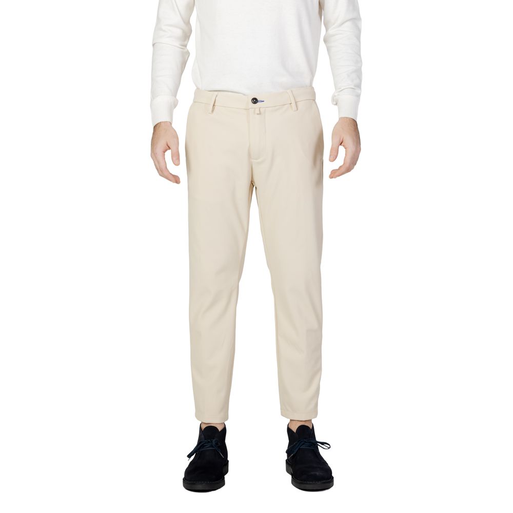 Beige Nylon Pant