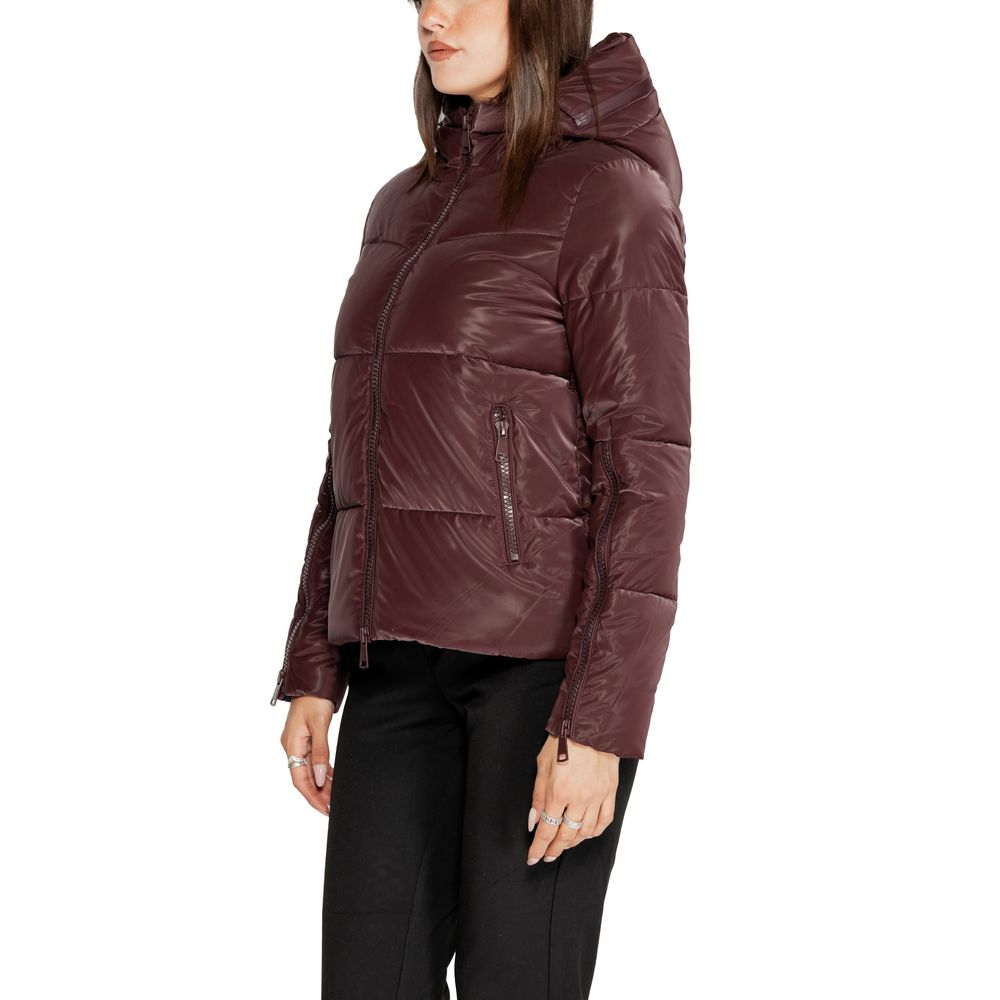 Purple Polyester Parka
