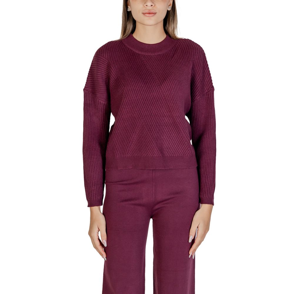 Purple Viscose Sweater