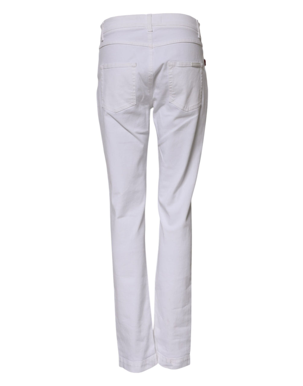 White Floral Sequined Embroid GIRLY Denim Jeans