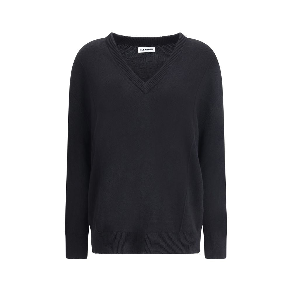 Black Wool Sweatshirt