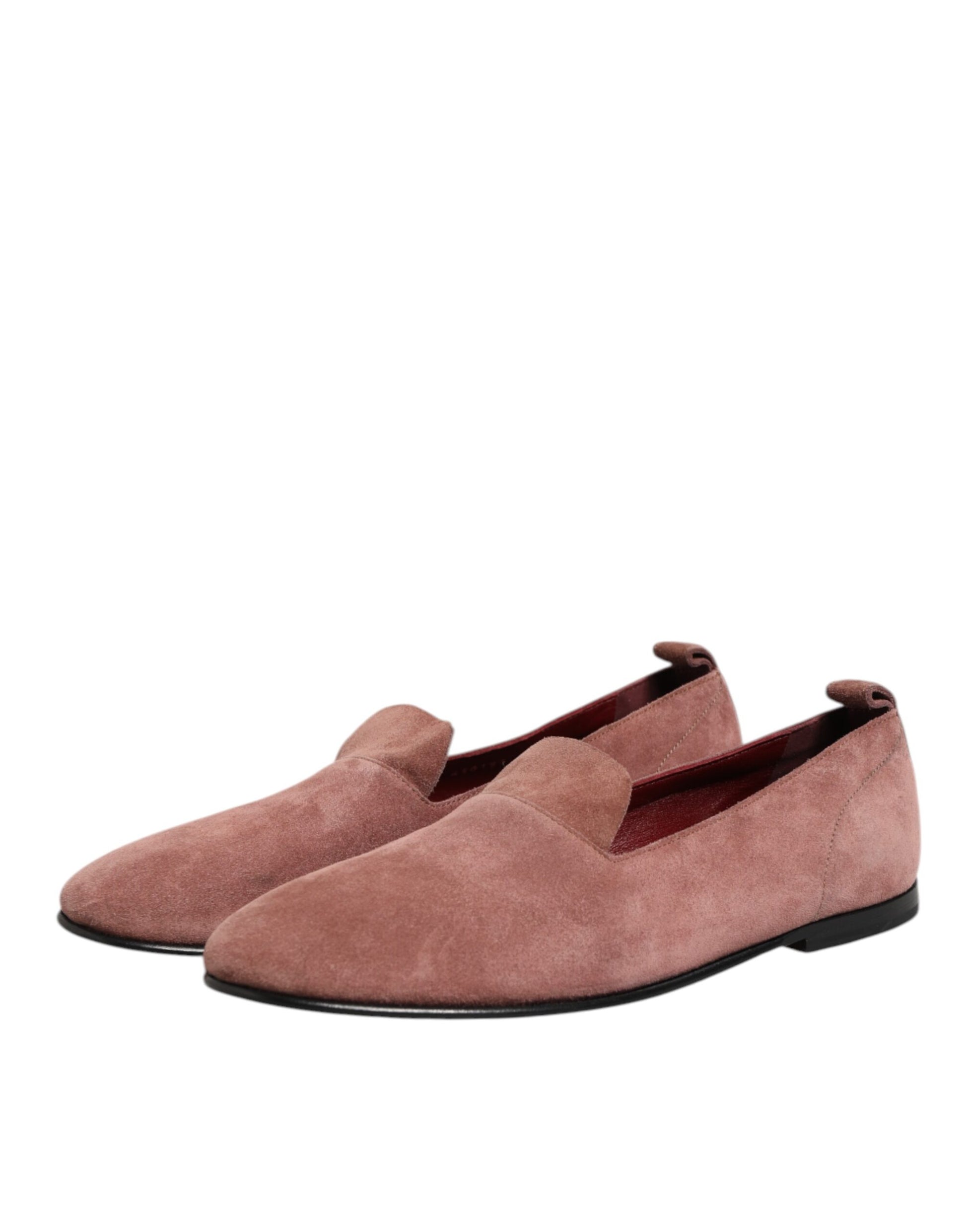 Pink Suede Loafers Formal Men Dress Shoes